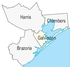 map of surrounding counties